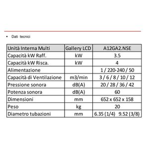 Aire Acondicionado Split Dual WiFi LCD ArtCool Gallery de LG, 9000+12000 BTU, Inverter R32 MU3R19 A+++, Producto - Product Image 4