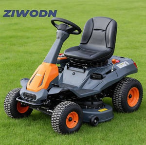 <span class=keywords><strong>Tondeuse</strong></span> à gazon électrique autoportée avec débroussailleuse remorquable, batterie 48V, largeur de coupe certifiée CE - Product Image 2