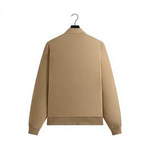 Chaqueta al por mayor para hombre, de piel de oveja, personalizada, con forro polar Sherpa, cremallera, chaqueta Teddy de forro polar para hombre, chaqueta de forro polar para mujer, logotipo de goma - Product Image 2