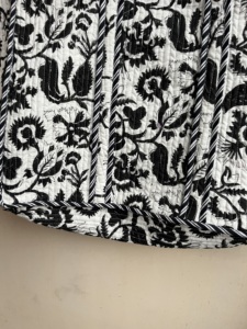 Bolso grande hecho a mano, de algodón acolchado ecológico, bohemio, a rayas florales, elegante, diseño Vintage para mujer, grandes bolsos de hombro para mujer - Product Image 3