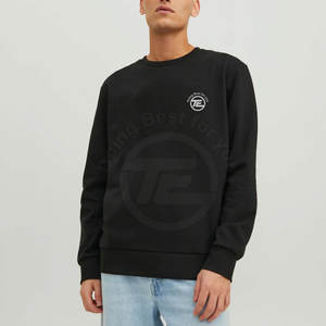 Sudadera de cuello redondo de manga larga para hombre de alta calidad, moda de invierno de secado rápido, sudaderas con capucha informales con estampado sólido Puff Technics - Product Image 5