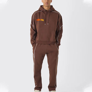 Chándal Deportivo de Poliéster de Primera Calidad para Otoño, Unisex, Ligero, Diseño Personalizado, Resistente a los Golpes, Duradero, Elegante, Corte Regular, Elástico - Product Image 2