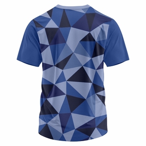 Vente en gros de polos pour homme à manches courtes, sublimation personnalisée, t-shirt 100% coton pour homme, t-shirt ample imprimé, respirant et décontracté - Product Image 2