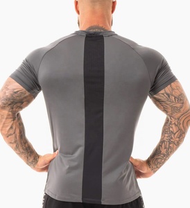 100% coton plaine surdimensionné hommes T-shirts poids lourds t-shirts respirant devrait hommes à manches courtes blanc lavage T-shirt pour hommes - Product Image 3