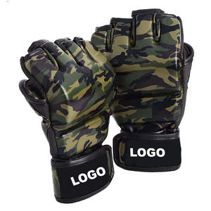Guantes de MMA para Hombre, Servicio OEM, Transpirables, Duraderos, de Medio Dedo, Material Suave, Mejor Cuero Profesional, Precio al por Mayor - Product Image 3