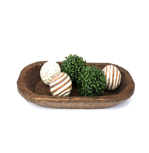 Vente en gros de bol à pâte en bois directement en usine article décoratif meilleure vente de pâte à bois restaurant cuisine vaisselle décorer bol - Product Image 5