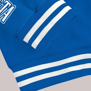 เสื้อแจ็คเก็ตปักลาย Zeta Phi Beta Sorority สำหรับผู้ชาย |   เสื้อแจ็คเก็ตวาร์ซิตี้แบบสั่งทำพิเศษ ระบายอากาศได้ดี กันลม สำหรับฤดูหนาว ทำจากผ้าขนสัตว์ - Product Image 2