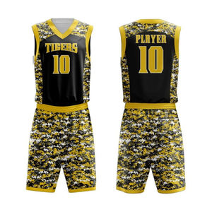 Uniforme de baloncesto juvenil personalizado de la mejor calidad, ropa deportiva transpirable con técnicas impresas, talla grande disponible - Product Image 5