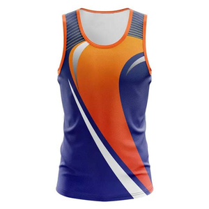 Fabricant personnalisé vierge 100% coton Gym Fitness musculation débardeurs Sublimation entraînement vêtements pour hommes respirant débardeur - Product Image 2