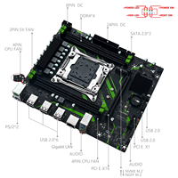 Mesin langsung dari pabrik X99 PR9 H LGA 2011 3 Motherboard DDR4 NVME M2 - Gaming/Workstation
