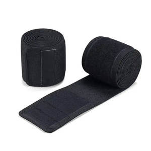 2025 qualité supérieure unisexe flexible vêtements de sport conception personnalisée en gros haltérophilie mollet soutien genou enveloppes équipement de Fitness - Product Image 2