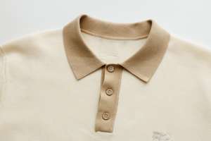 Camisa Básica para Hombre con Logotipo Personalizado, Corte Regular, Estampado Digital Informal, Bolsillo, Cuello en Contraste, Manga Corta, Algodón y Elastano Suave - Product Image 4