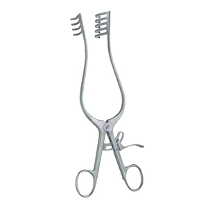 Retractor Manual Autoestático TRAVERS, Instrumento Quirúrgico de Acero Inoxidable, Ajustable, Porta Agujas Ortopédico General, CE - Product Image 1