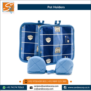 Cao nước absorbency mềm chất lượng tốt nhà bếp & Tabletop 100% bông nồi chủ sở hữu để bán nhà sản xuất tại Ấn Độ - Product Image 3