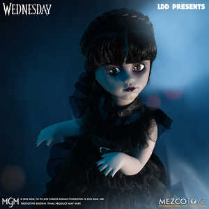 Living Dead Dolls Dancing Wednesday, mini jouet modèle BJD souple de 30 cm pour filles, accessoires de poupée Reborn - Product Image 3