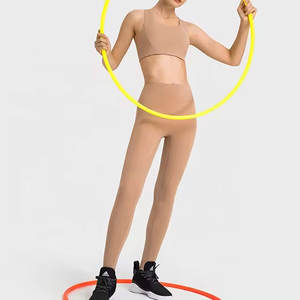 Women Fashion Latest Designs Seamless Women's Breathable Yoga Sets Custom Made Sports Bra and <b>Leggings</b> Yoga Sets - Product Image 6