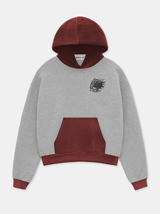 Alta calidad 420 GSM hombres de peso pesado de gran tamaño Boxy Drop Shoulder Vintage ácido lavado moda Sudadera con capucha - Product Image 5