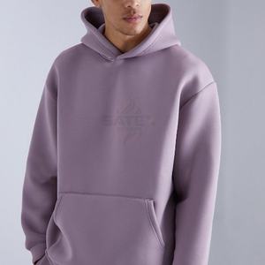Vêtements décontractés pour hommes, survêtement respirant et confortable pour hommes, ensemble à capuche 100% coton, survêtements pour jogging - Product Image 5