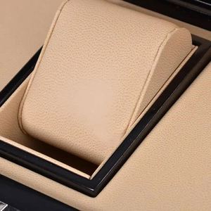 Gỗ Winder tổ chức Hộp Quà Tặng màu nâu hiển thị trường hợp doubl sang trọng <span class=keywords><strong>Casio</strong></span> cho nam giới bao bì thực sự mịn Đóng gói hộp đồng hồ bằng gỗ - Product Image 4