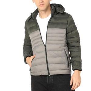 Chaqueta de Invierno Acolchada de Primera Calidad para Hombre, con Estampado Personalizado, Capucha Extra Grande, Cremallera de Lona Suave, Envío DDP - Product Image 1