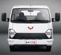 Usine chinoise directe 4x2 camion léger 3.8M simple rangée haute qualité camion de Transport Mini boîte camion conduite à droite Cargo Van