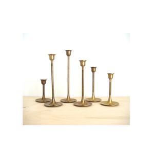 Candelabro de latón con cabeza de hierro forjado, soporte dorado para decoración de bodas y el hogar, gran oferta - Product Image 2