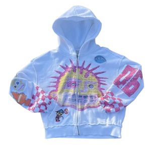 Sweat-shirt à capuche surdimensionné pour homme en molleton 100% coton lourd avec fermeture éclair et poche Impression personnalisée de haute qualité Sweat-shirt d'hiver - Product Image 3