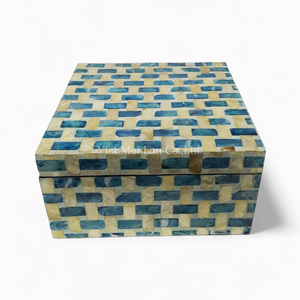 Caja de Joyería de Nácar Flexible al por Mayor OEM ODM, Caja de Almacenamiento con Incrustaciones de Concha Hecha a Mano, Proveedor de Vietnam para Hogares Modernos de Lujo - Product Image 5