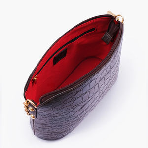 Fabrication de sacs en cuir personnalisés de petite taille, sacs bandoulière, sacs de poitrine en cuir véritable, sacs messager pour femme - Product Image 6