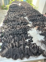 Cheveux Indiens Remy 100% Naturels Arrow Exim AEEXC30 Grade 12A Qualité Supérieure Double Trame Faite à la Machine Pèse 100 Grammes (3,5 Onces)