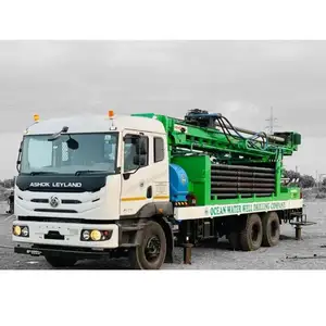 SUNROKC 1000 DTHR-AUTO de forage de puits d'eau de base de chargeur deux machines de forage de puits de chenille diesel de moteur hydraulique orbital - Product Image 1