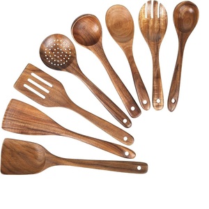 Hot <b>Sale</b> Custom Wooden Spoons <b>Sets</b> Wooden Spoons <b>For</b> Cooking Tools Spoon from Vietnam Manufacturer Wholesale - Product Image 4