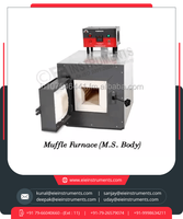 Nuevo Horno de Mufla Eléctrico para Laboratorio EIE-108DP, Temperatura Máxima 1200°C, Control Digital de Temperatura, Aislamiento de Fibra Cerámica