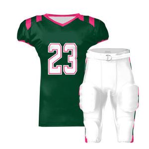 Ropa de fútbol americano unisex de talla grande, ropa deportiva de verano con estampado transpirable, conjuntos de colores lisos - Product Image 3