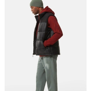 Nuevo chaleco acolchado de alta calidad para hombre, chaleco de invierno OEM con logotipo personalizado, a prueba de viento, cuello redondo, impermeable, chaleco de diseñador para hombre, alta calidad - Product Image 5