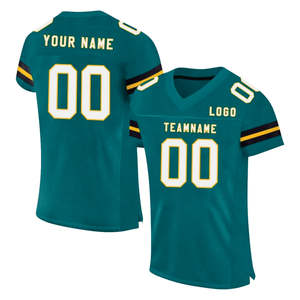 Camiseta de fútbol americano personalizada al por mayor camiseta de fútbol sublimada cosida camiseta de rugby de alta calidad para hombres/jóvenes - Product Image 6