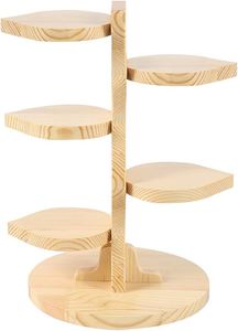 Soporte para pasteles de alta calidad hecho de madera con soporte de metal, utensilios de cocina, vajilla, uso para el hogar, hoteles, restaurantes, recién llegado - Product Image 3