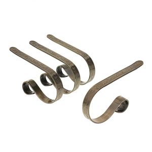 Porte-bas de Noël décoratif pour cheminée de maison ornement de Noël cintre pour bas de Noël décoration intérieure quantité en vrac - Product Image 1