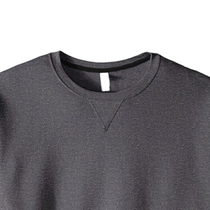 Meilleure qualité 100% coton O-cou Sweatshirts pour hommes Style décontracté Top vente personnalisé hiver hauts plaine teint en gros - Product Image 5