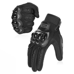 ถุงมือหนังขี่รถจักรยานยนต์, ถุงมือหนังขี่มอเตอร์ไซค์ระบายอากาศถุงมือแข่งมือหน้าจอสัมผัส - Product Image 6