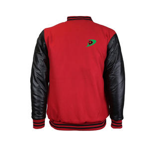 New 2025 Style Design Leather <b>Arm</b> Lettermen Jacket for Men Custom Own Logo With Design on Embroidery Jackets for Men's - Product Image 4