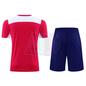Advanced Design Breathable Short Sleeve Athletic Clothing Set <b>for</b> <b>Men</b> Soccer Uniform Suitable <b>for</b> Team Identity Training Matches - Product Image 3