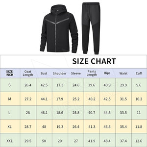 Survêtement lourd pour hommes, impression de logo personnalisé, meilleure qualité, design grande taille, nouveauté, vente en gros, vente chaude - Product Image 5