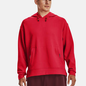 Sudadera con capucha y logotipo personalizado, 450 GSM Sudadera con capucha, parte superior de calentamiento de lana sintética con estampado en relieve para invierno, Sudadera con capucha deportiva - Product Image 5