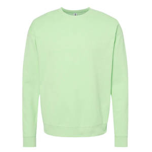 Sweat-shirt vierge personnalisé Sweat-shirt uni à col ras du cou pour hommes Streetwear Sweat-shirt à col rond en coton surdimensionné à épaules tombantes - Product Image 1