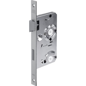 Silver Class 1 Plastic Interior Door Mortise Lock 215 BAD 18/55/78/8mm DIN Left Squared <b>Storage</b> <b>Lockers</b> - Product Image 1