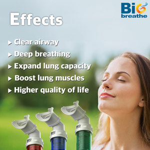 Entrenador de respiración IMT High Breathe, dispositivo de ejercicio con tanque de oxígeno, accesorio para natación y buceo, para clubes de ejercicio muscular. - Product Image 6
