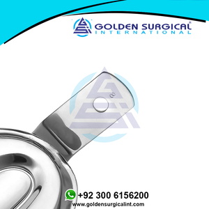 Bandeja de Impresión Pequeña, para Prótesis Total, Superior, Odontología Sólida, Ortodoncia Dental, Registro de Mordida, Proveedor de Bandejas de Impresión Metálicas - Product Image 4