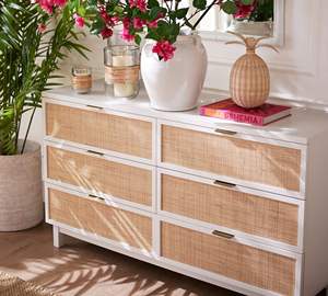 NUEVOS muebles de dormitorio de alta calidad Teca de madera de caoba maciza Durable Fuerte Ratán de larga duración Diseño moderno Lujo Royal King - Product Image 5