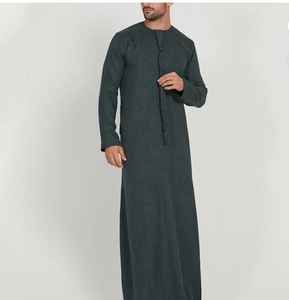 Batas personalizadas sauditas de moda para hombres de color azul en precio directo de fábrica en varios tamaños y colores - Product Image 5